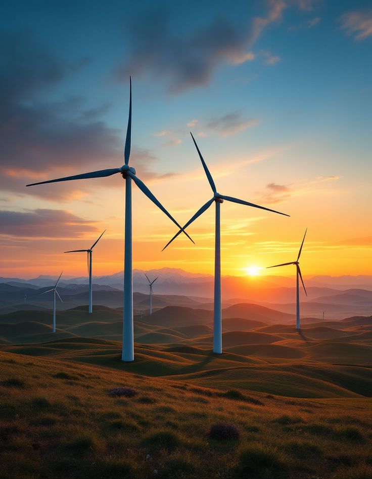 Industrial wind farm operations